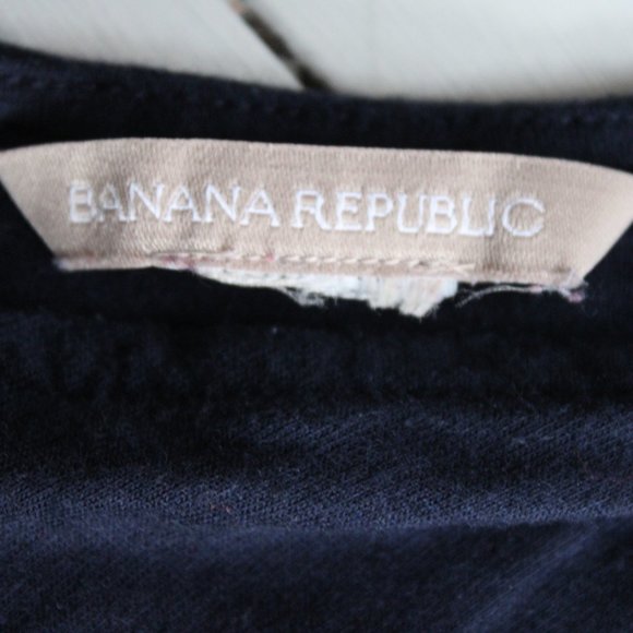 Banana Republic Nautical Navy Tank Top - Picture 4 of 5